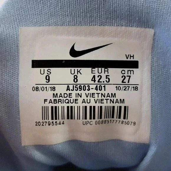 Nike Renew Arena Hydrogen Running Shoes - 9/10.5 - Picture 9 of 11